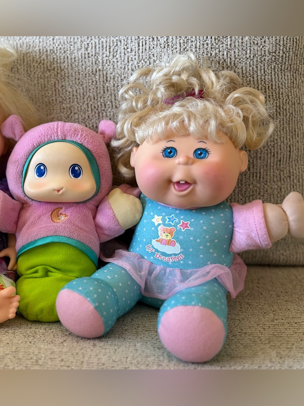 Cabbage Patch Kids and Glow Worm Doll Bundle Working Toys